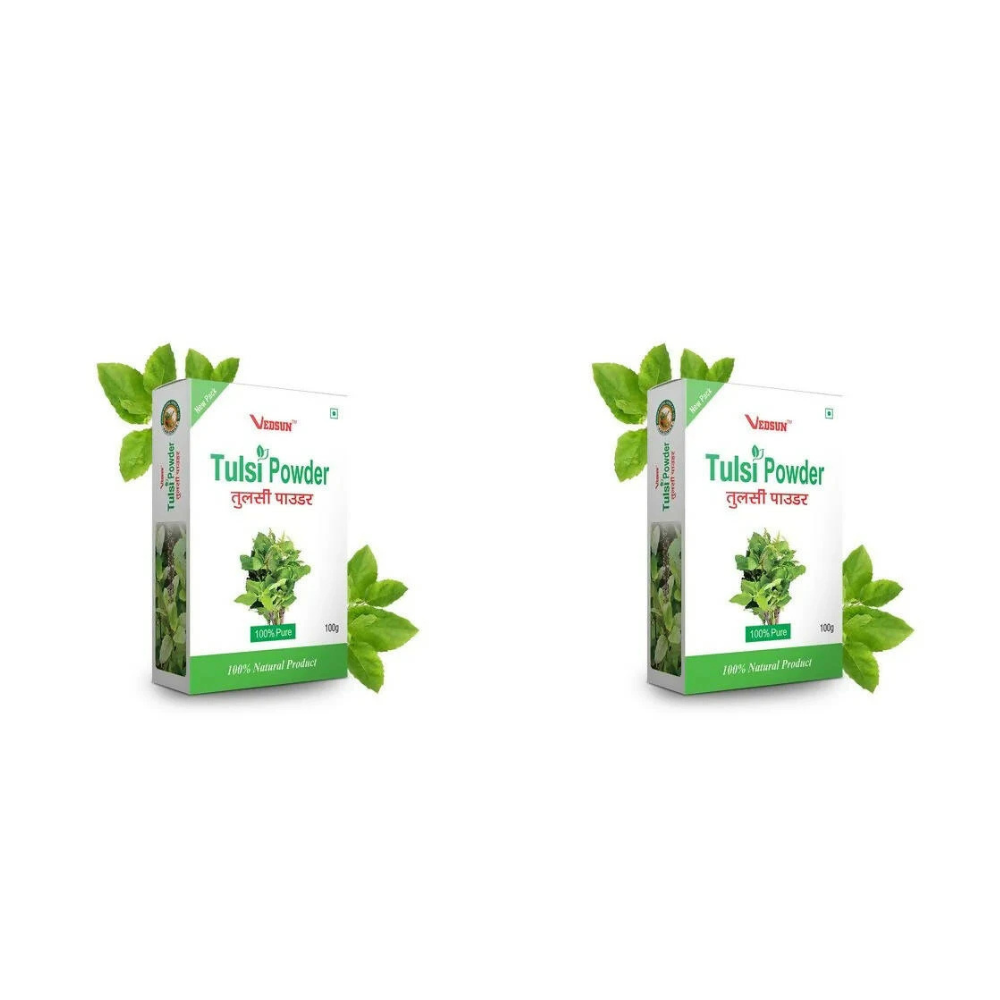 Vedsun Naturals Tulsi Powder for Men and Women 
