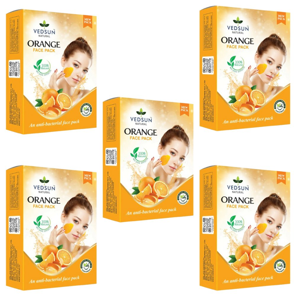 Vedsun Naturals Orange Face Pack  Grab2Buy Vedsun Grab2Buy