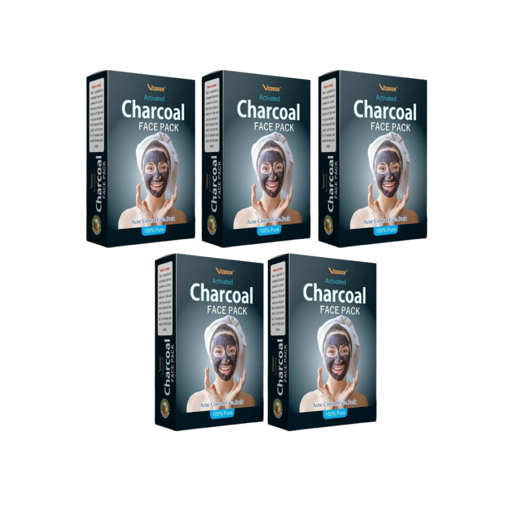 Vedsun Naturals Charcoal Face Pack  Grab2Buy Vedsun Grab2Buy