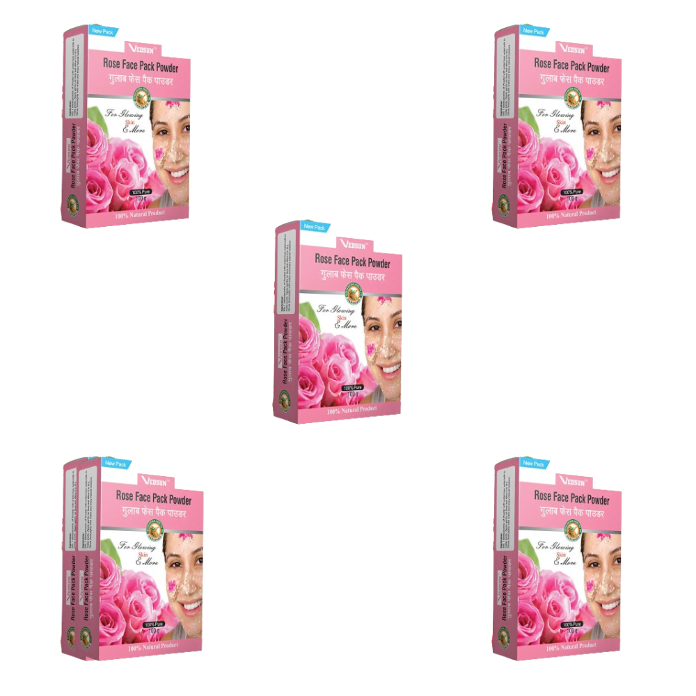 Vedsun Naturals Rose Face Pack for Face and Skin 