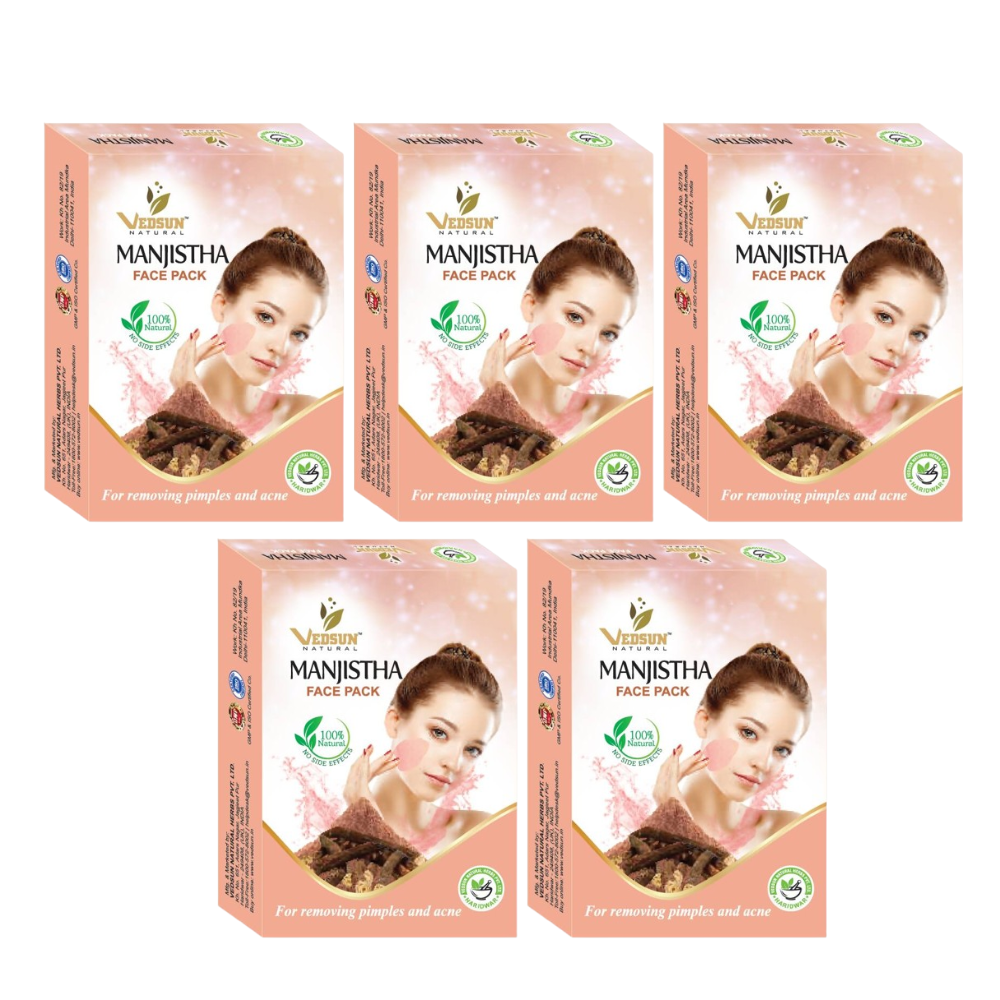 Vedsun Naturals Manjistha Face Pack  Grab2Buy Vedsun Grab2Buy