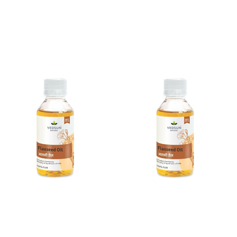 Vedsun Naturals Flax Seed Oil Alsi Ka Tel Pure Omega 3 Rich  Grab2Buy Vedsun Grab2Buy