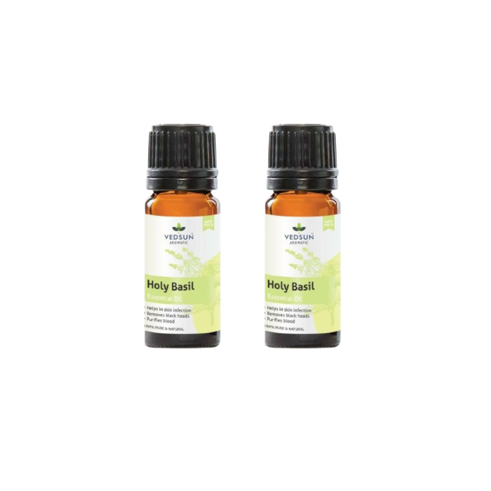 Vedsun Naturals Tulsi/Holy Basil Oil Pure & Organic for Skin 