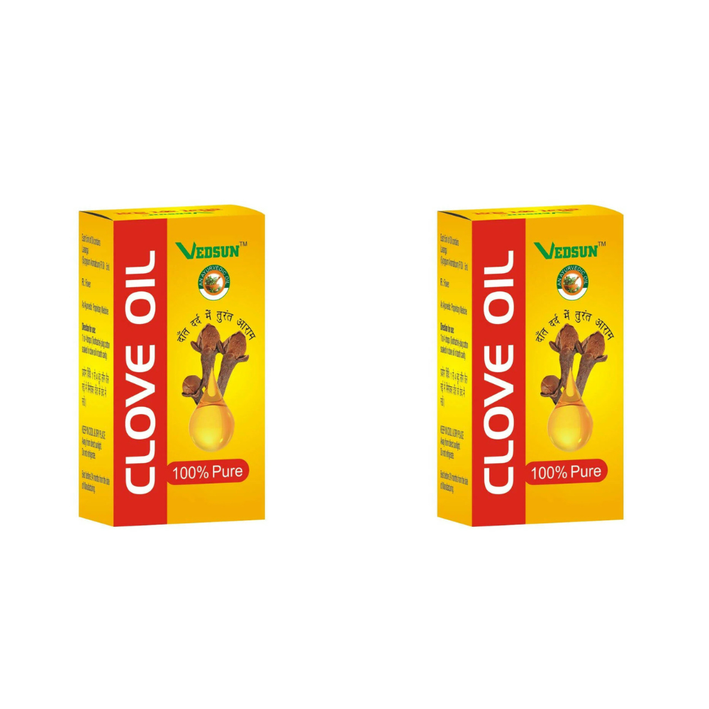 Vedsun Naturals Clove Oil Pure & Organic For Skin  Grab2Buy Vedsun Grab2Buy