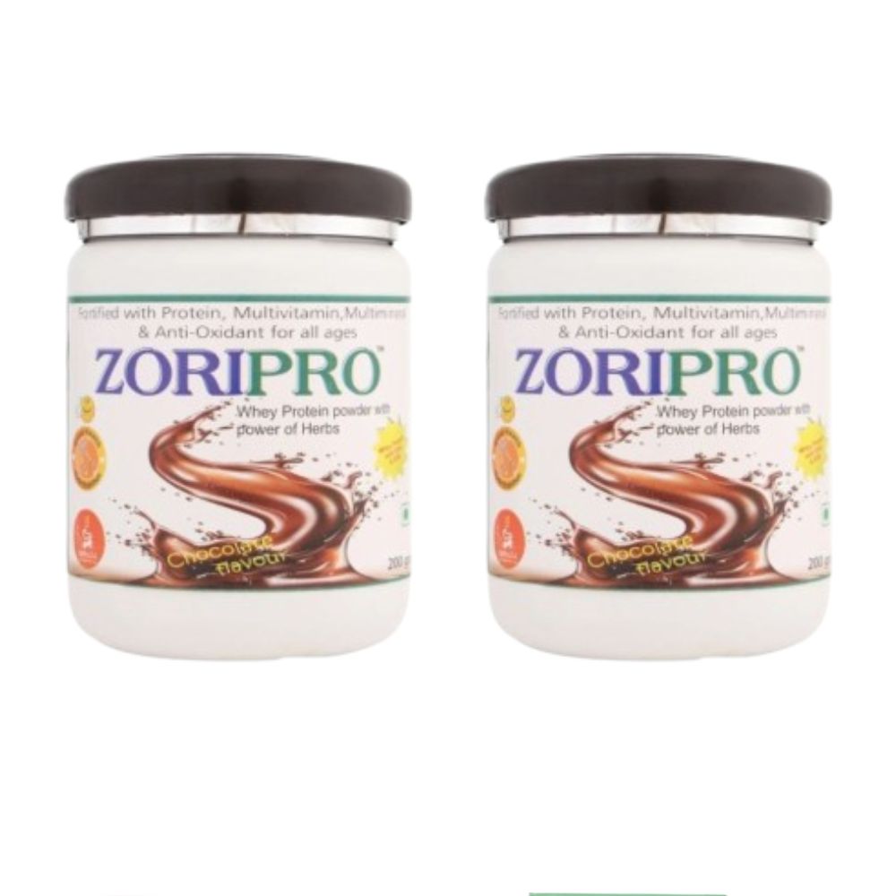 Zorilla Life Science Zoripro Protein Powder - Chocolate I Multivitamin I Multimineral I Anti-Oxidant for all ages I with Power of Herbs 