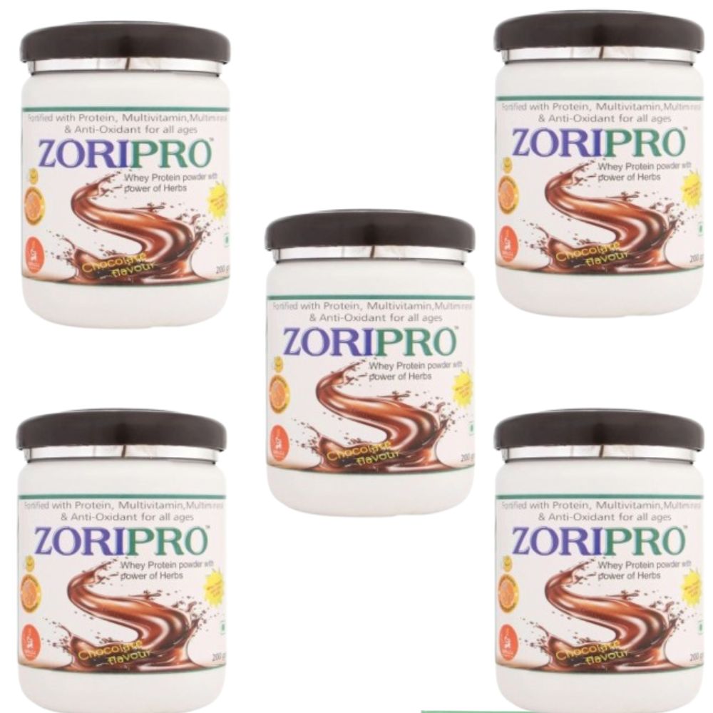 Zorilla Life Science Zoripro Protein Powder - Chocolate I Multivitamin I Multimineral I Anti-Oxidant for all ages I with Power of Herbs 