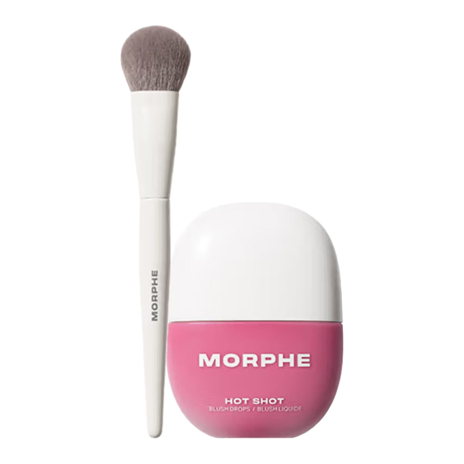 MORPHE M204 Blush Brush + Hot Shot Blush Drops Flex Symbol