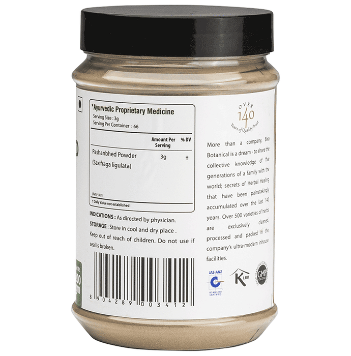 Bixa Botanical Pashanbhed Powder 