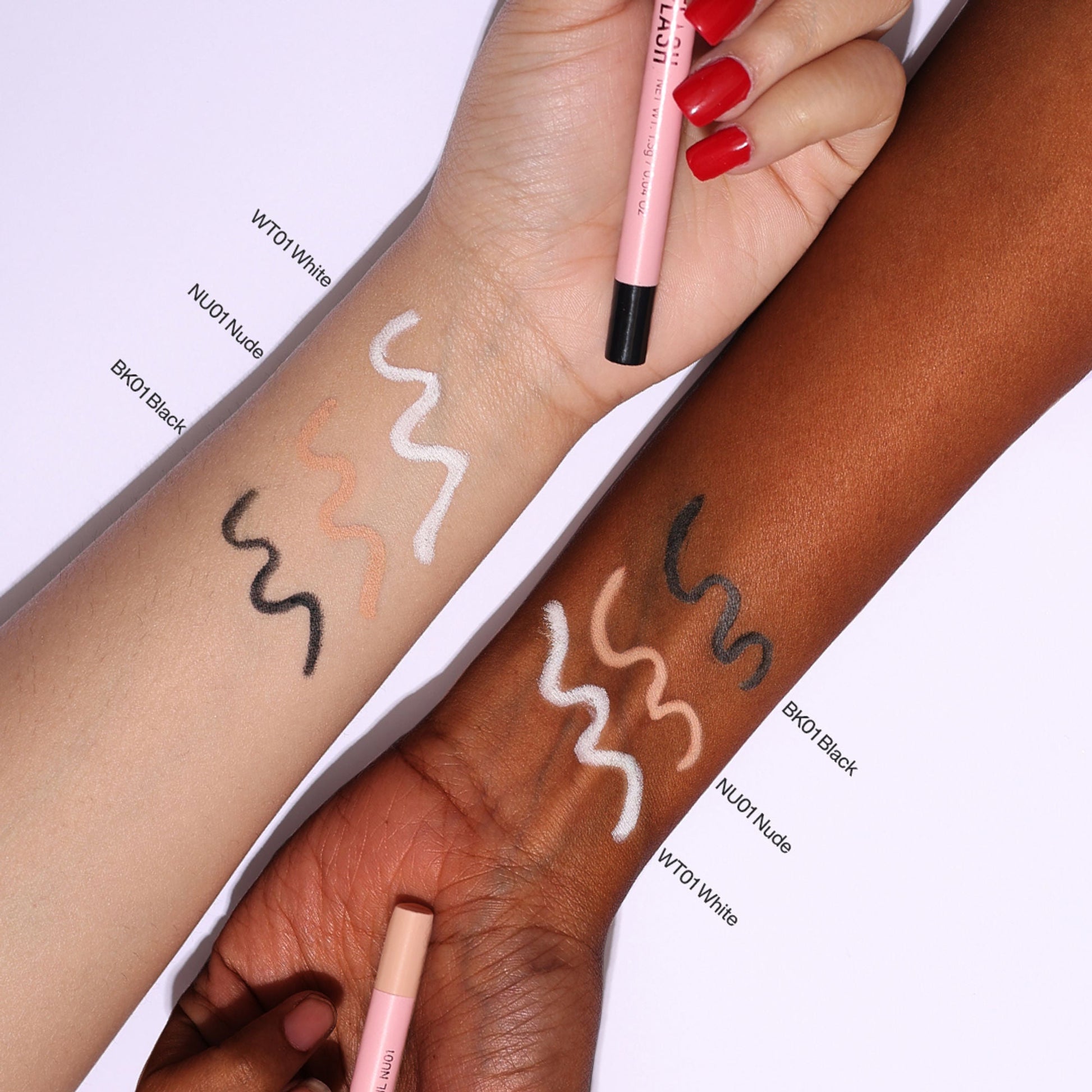 PINKFLASH Waterproof Kajal Eyeliner Pencil - Bk01 Black