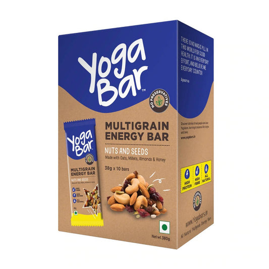 Yoga Bar Nuts & Seeds Multigrain Energy Bars  Grab2Buy Yoga Bar Grab2Buy