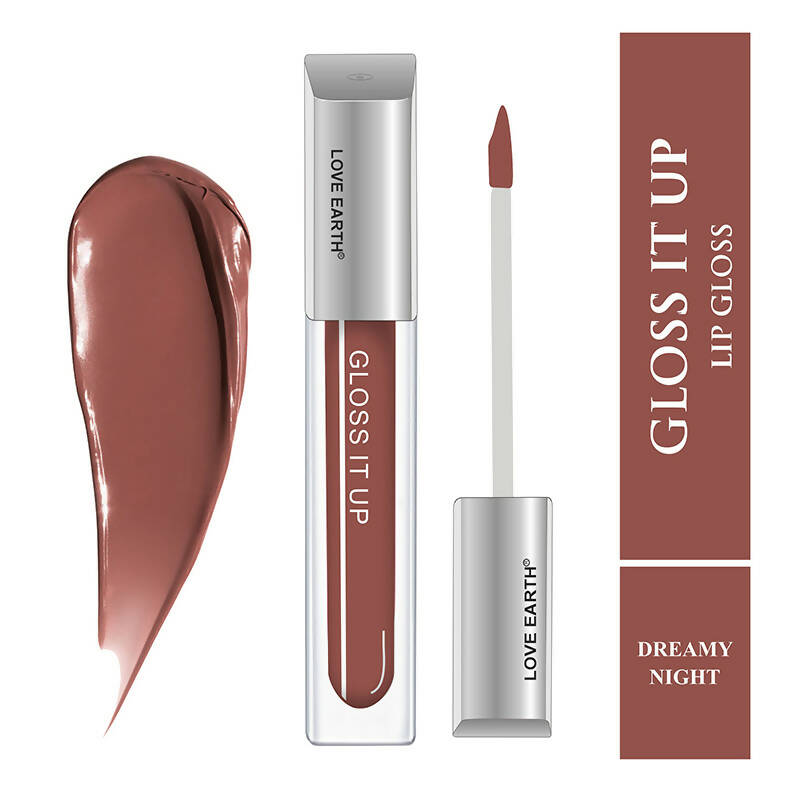 Love Earth Lip Gloss - Dreamy Night (Brown) 
