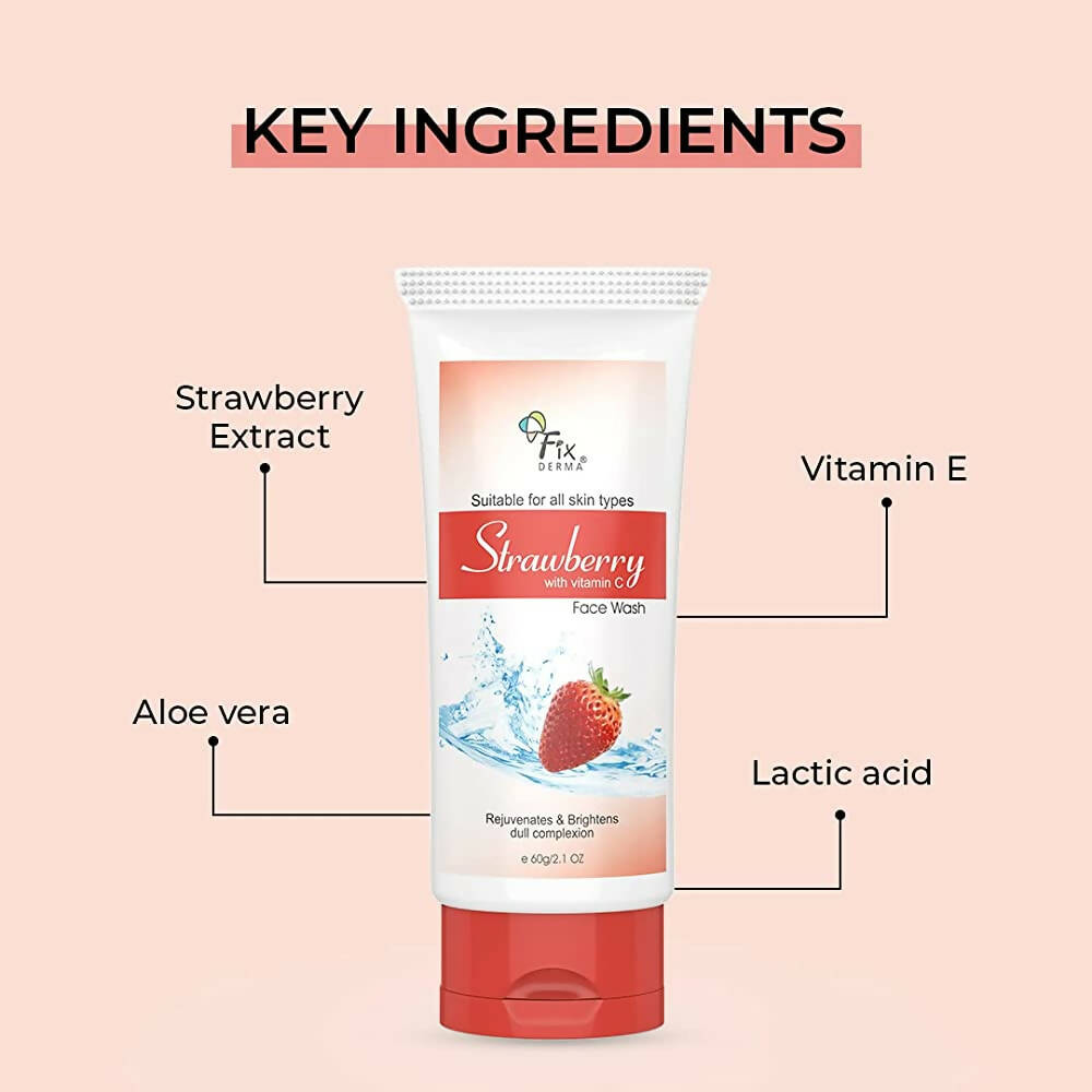 Fixderma Strawberry Face Wash - Grab2buy