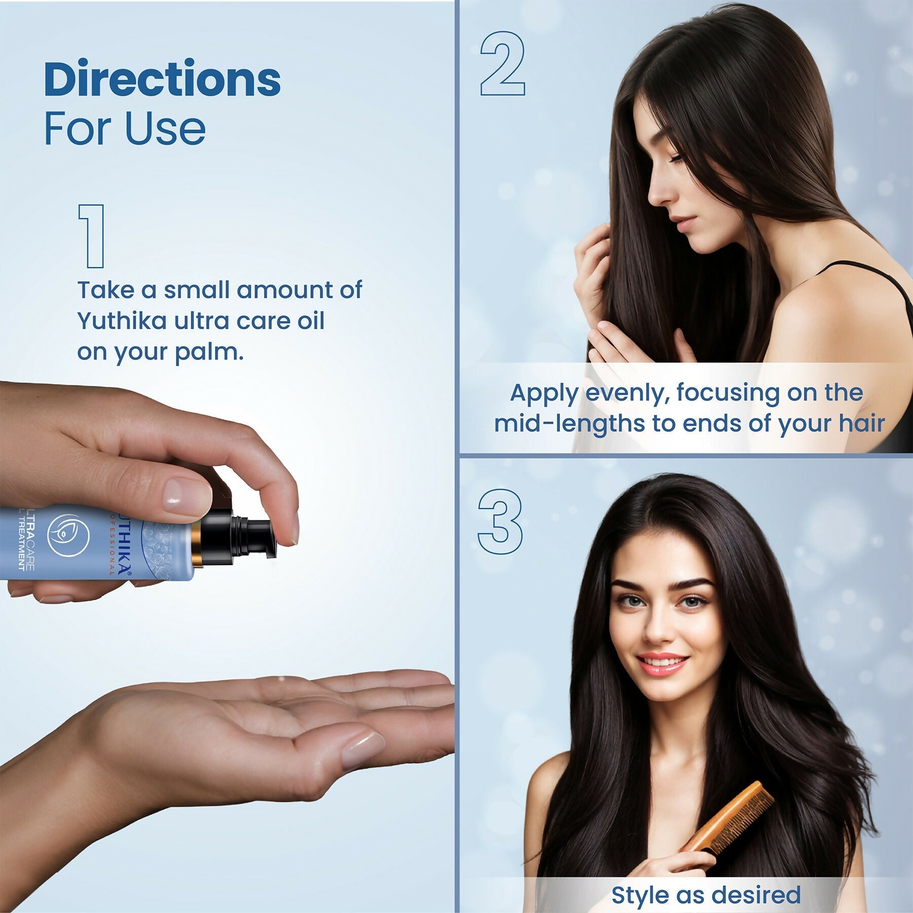 Yuthika Hair Oil - UltraCare Hair Treatment Oil  Grab2Buy Yuthika Grab2Buy