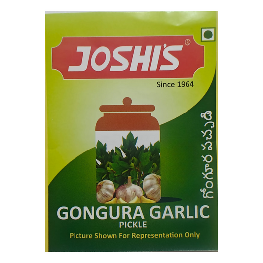 Joshi's Pickles Gongura Garlic Pickle 