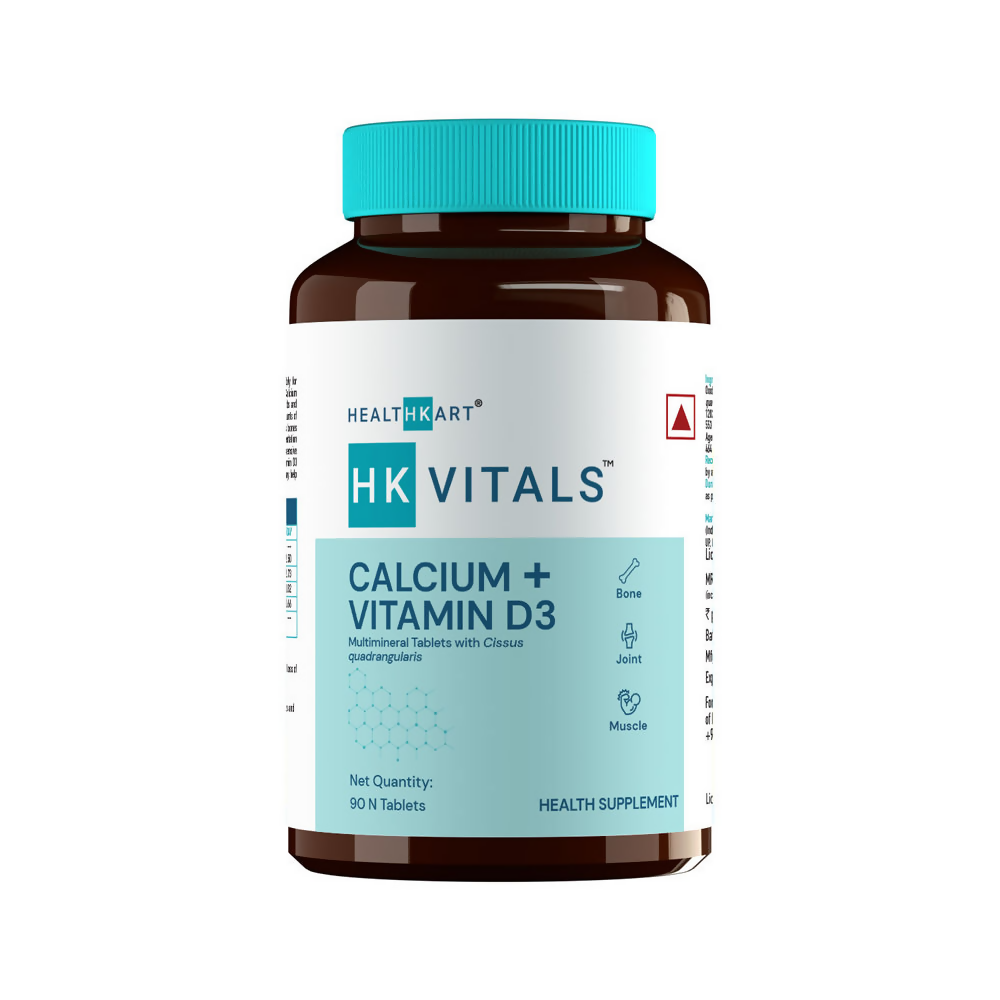 HK Vitals Calcium + Vitamin D3 Tablets 
