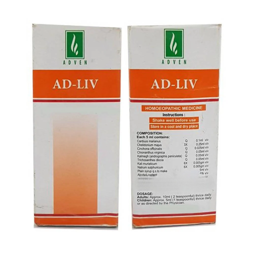 Adven Homeopathy Ad-Liv Tonic 