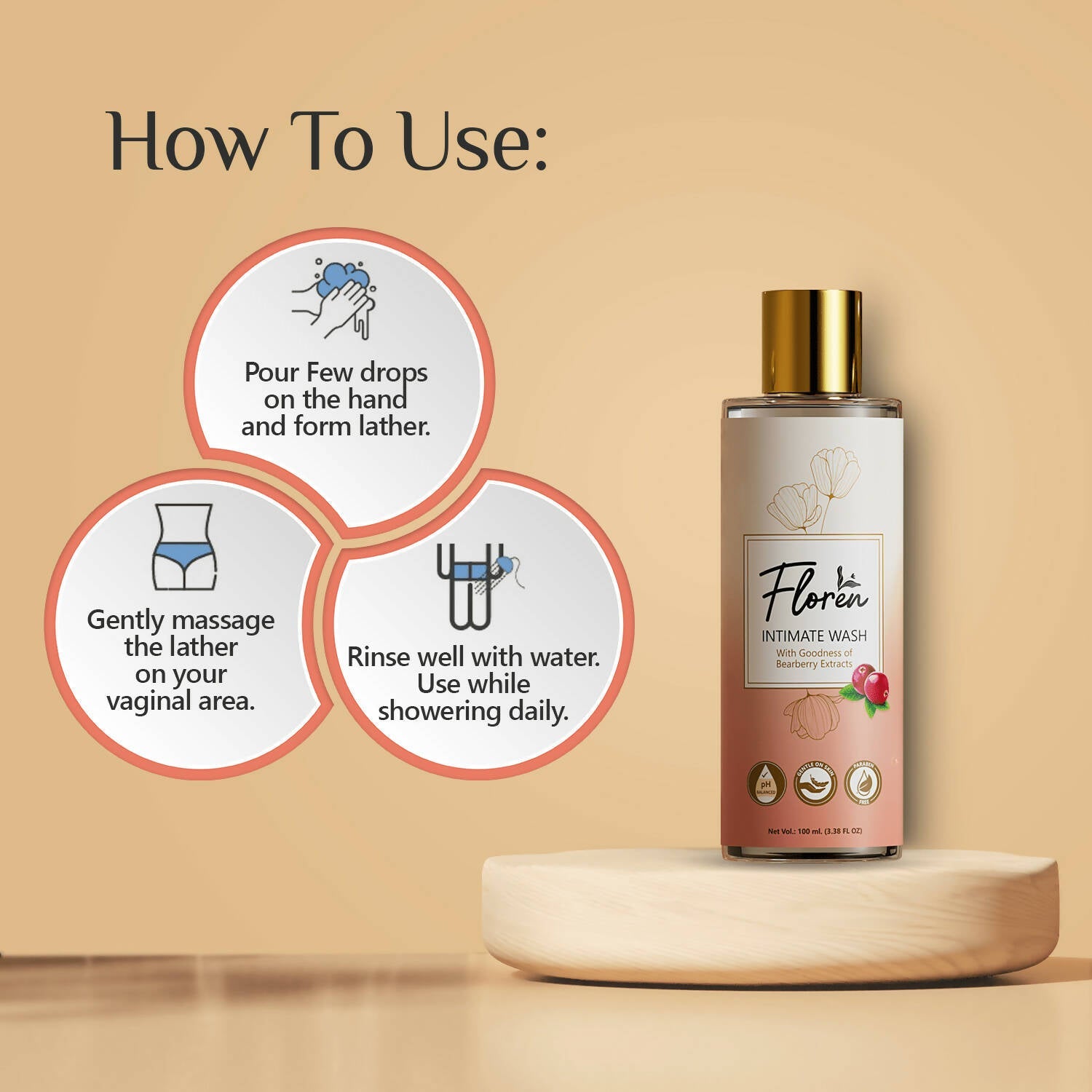 Floren Intimate Hygiene Wash & Intimate Oil for Women
