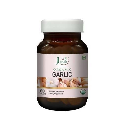Just Jaivik Organic Garlic Tablets 
