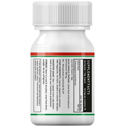 Inlife Safed Musli Extract Capsules - Grab2buy