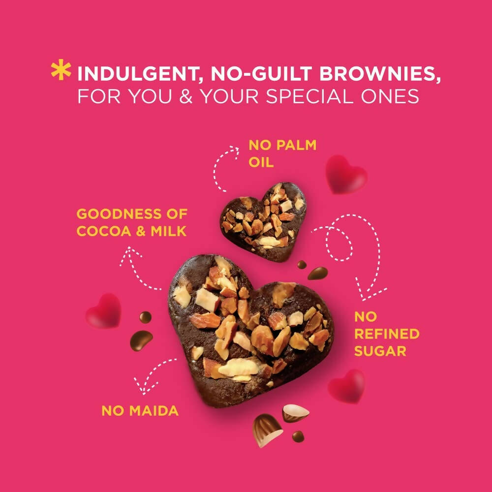 Open Secret Chocolate Almond Brownie Valentine Gifts - Grab2buy