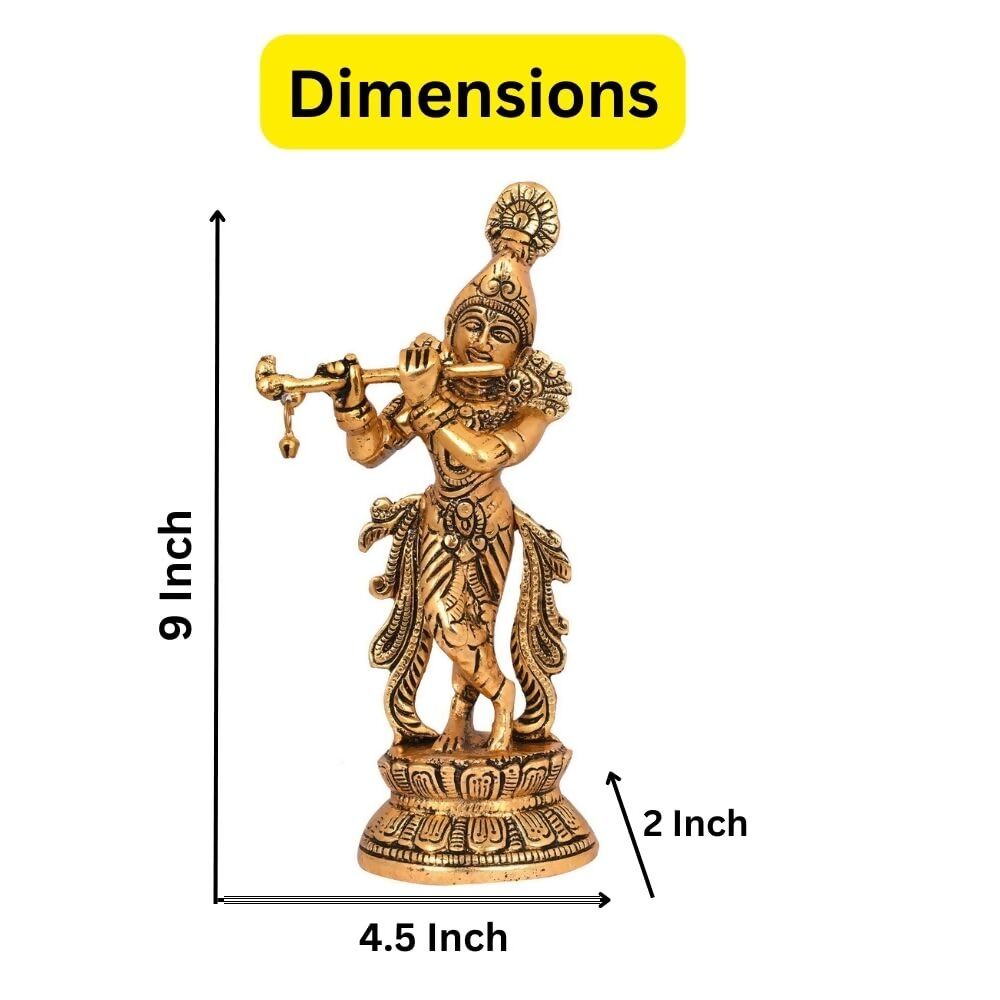 Collectible India Lord Krishna Idol Statue Krishna Idols - Grab2buy