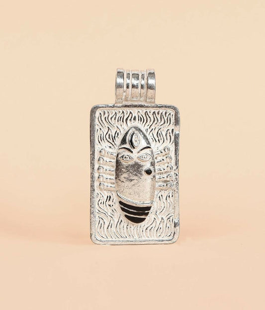 Isha Life Linga Bhairavi Silver Pendant | Swadesiicart