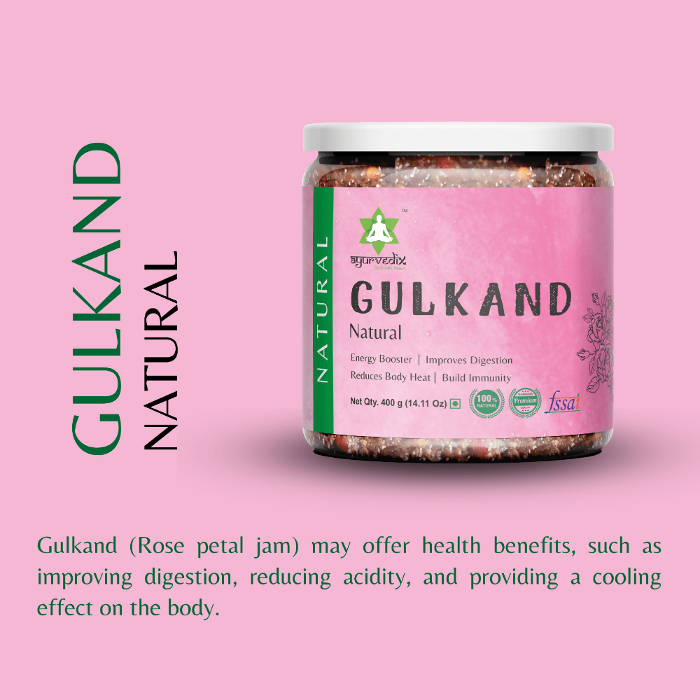 Ayurvedix Premium Gulkand (Rose Petal Jam) 