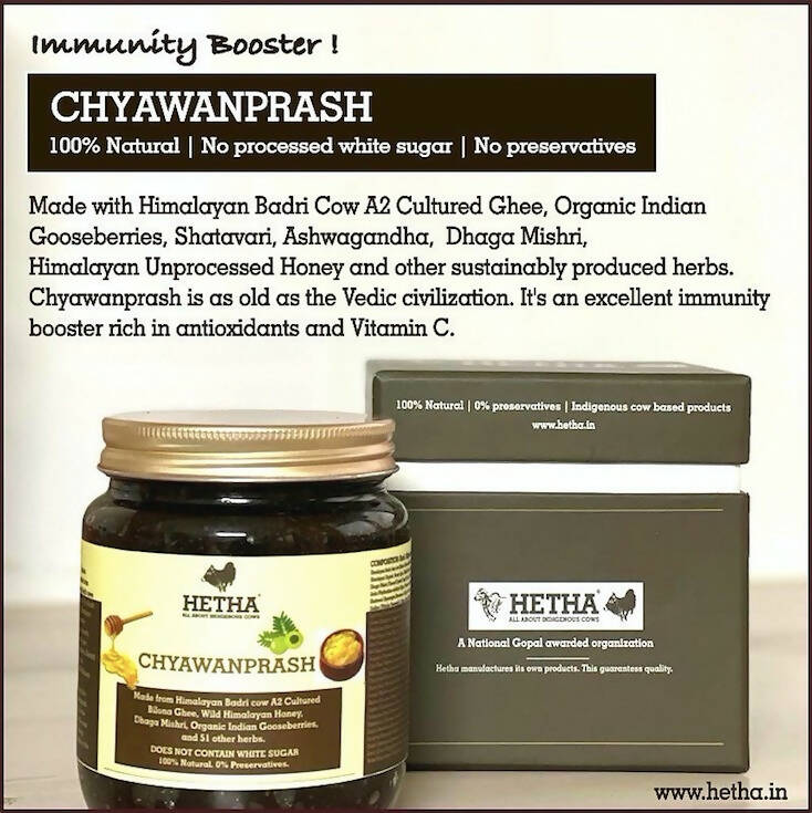 Hetha Chyawanprash made with Himalayan A2 Cultured Ghee 