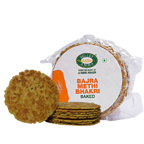 Millet Amma Baked Bajra Methi Bhakhri - Grab2buy