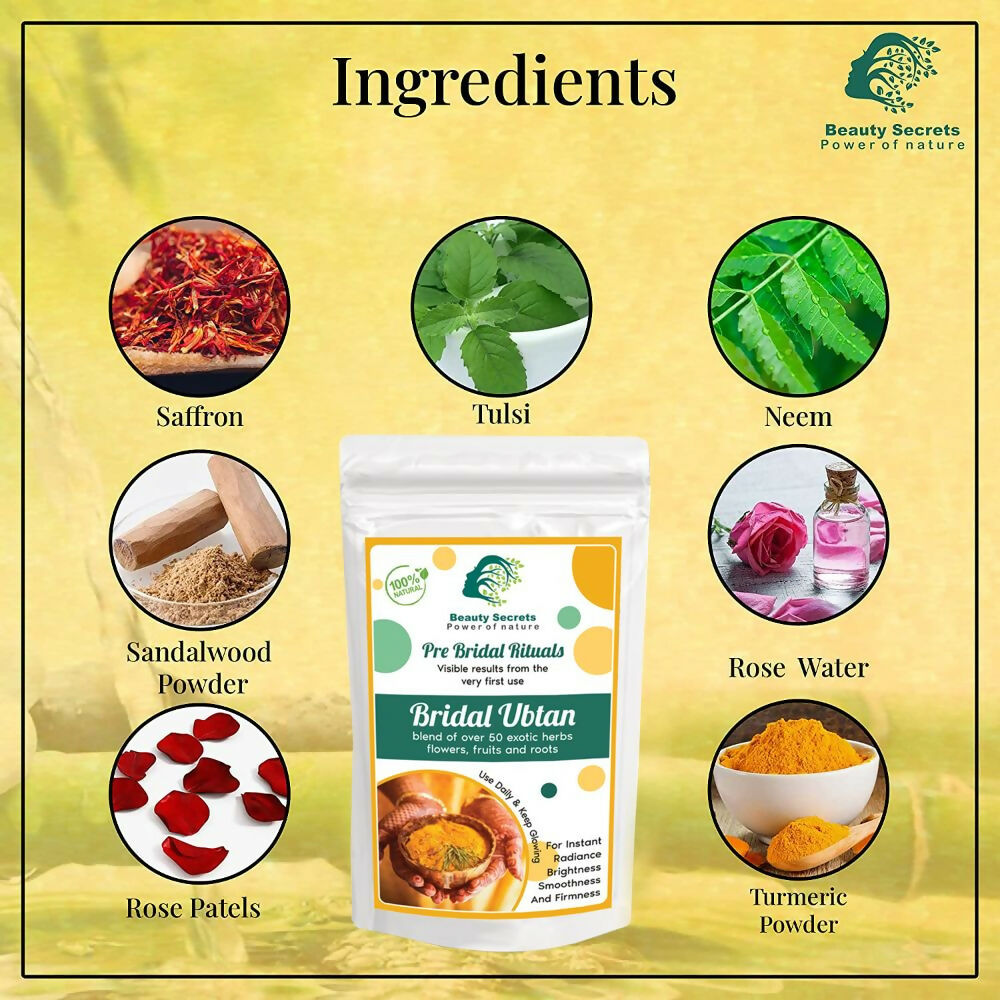 Beauty Secrets Ayurvedic Bridal Ubtan Powder 