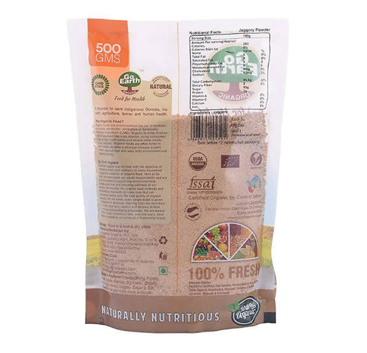 Go Earth Organic Jaggery Powder 