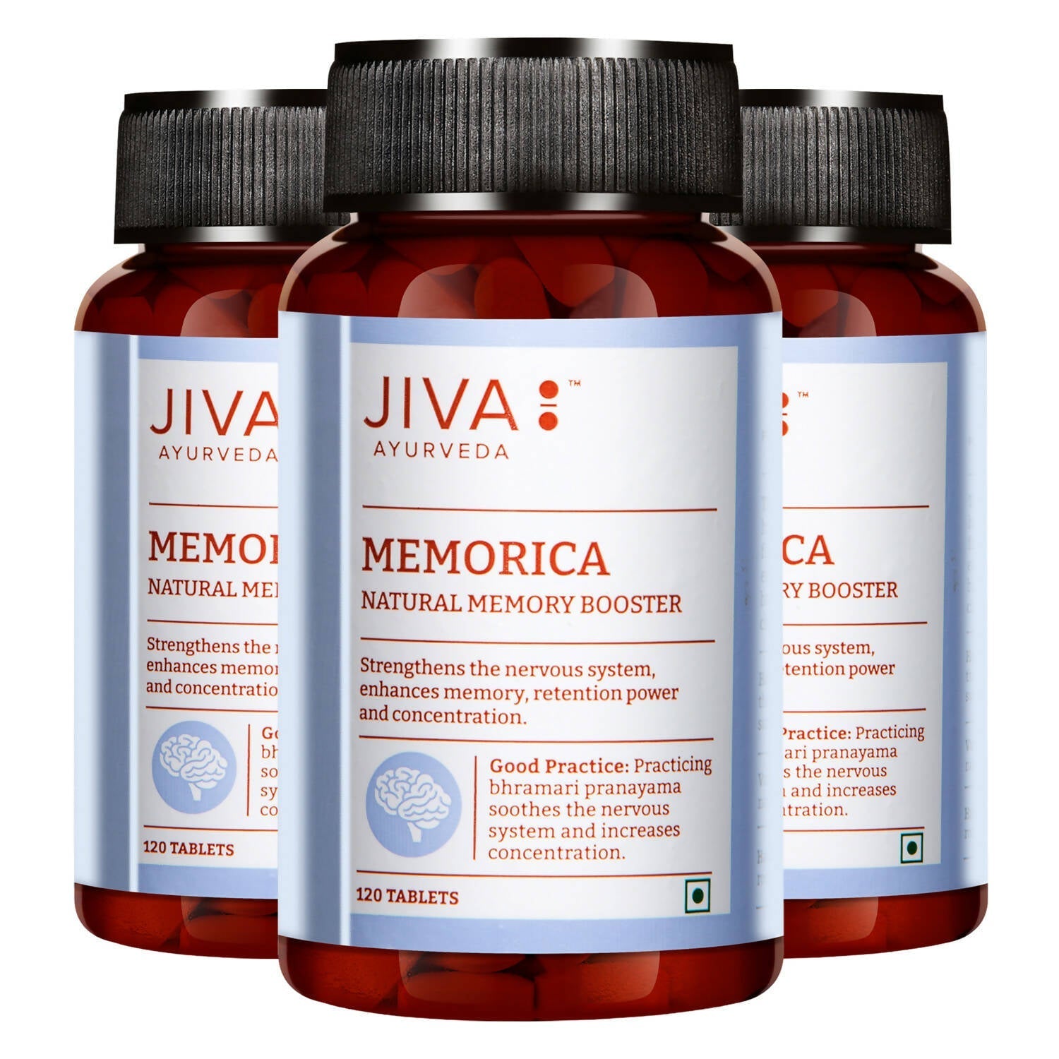 Jiva Ayurveda Memorica Tablets 
