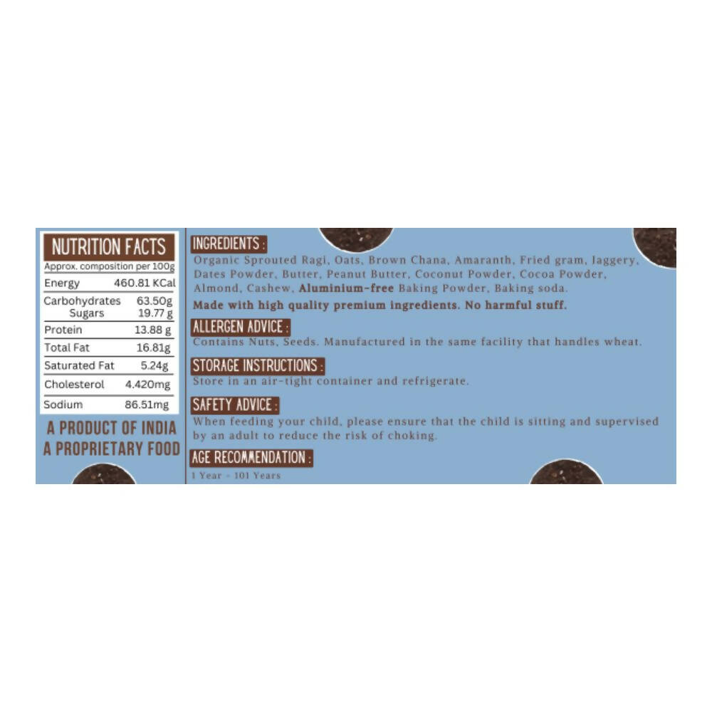 TummyFriendly Foods Oats & Chocolate Millet Cookies  Grab2Buy TummyFriendly Foods Grab2Buy