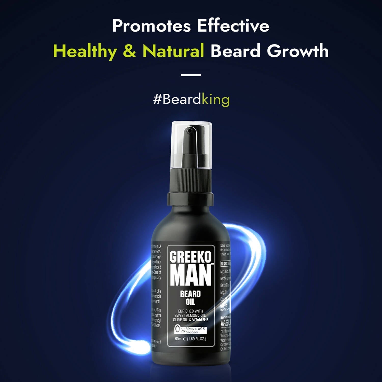 Vasu Healthcare Greeko Man Beard Oil 