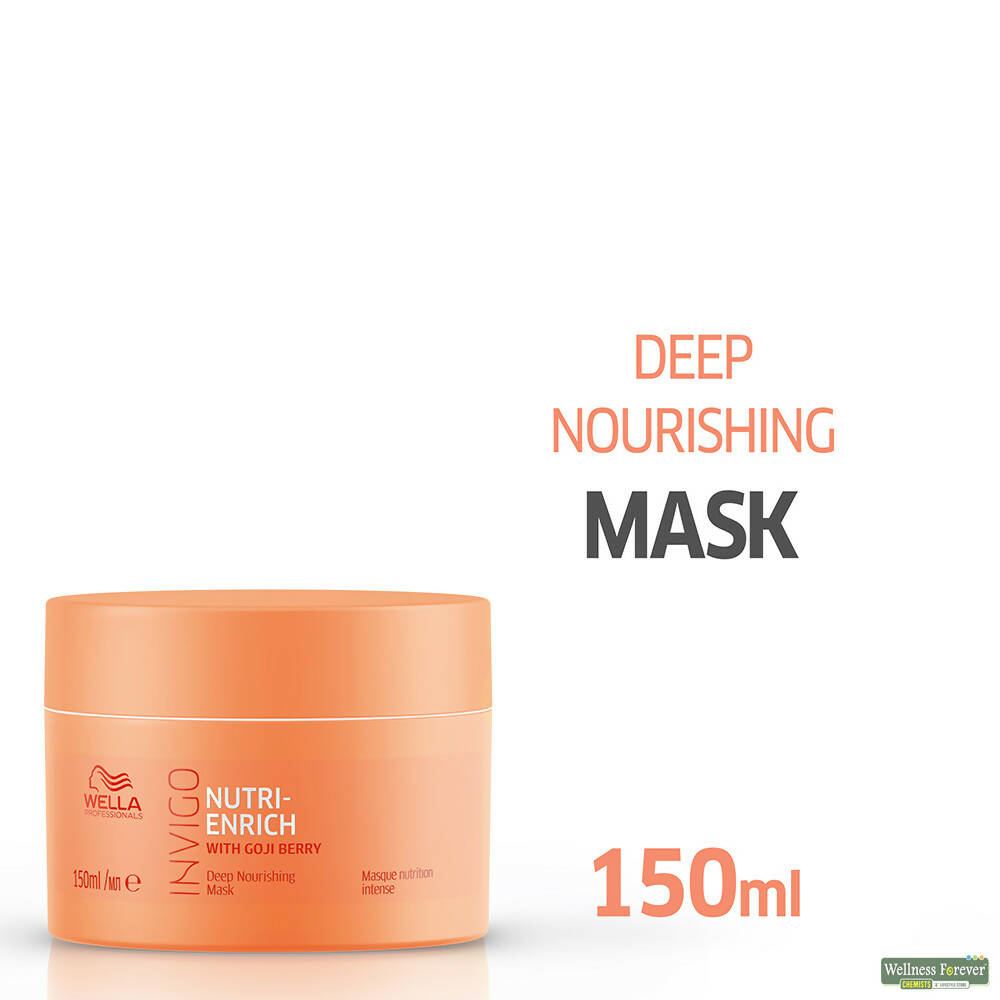 Wella Professionals Invigo Nutri Enrich Deep Nourishing Hair Mask  Grab2Buy Wella Professionals Grab2Buy