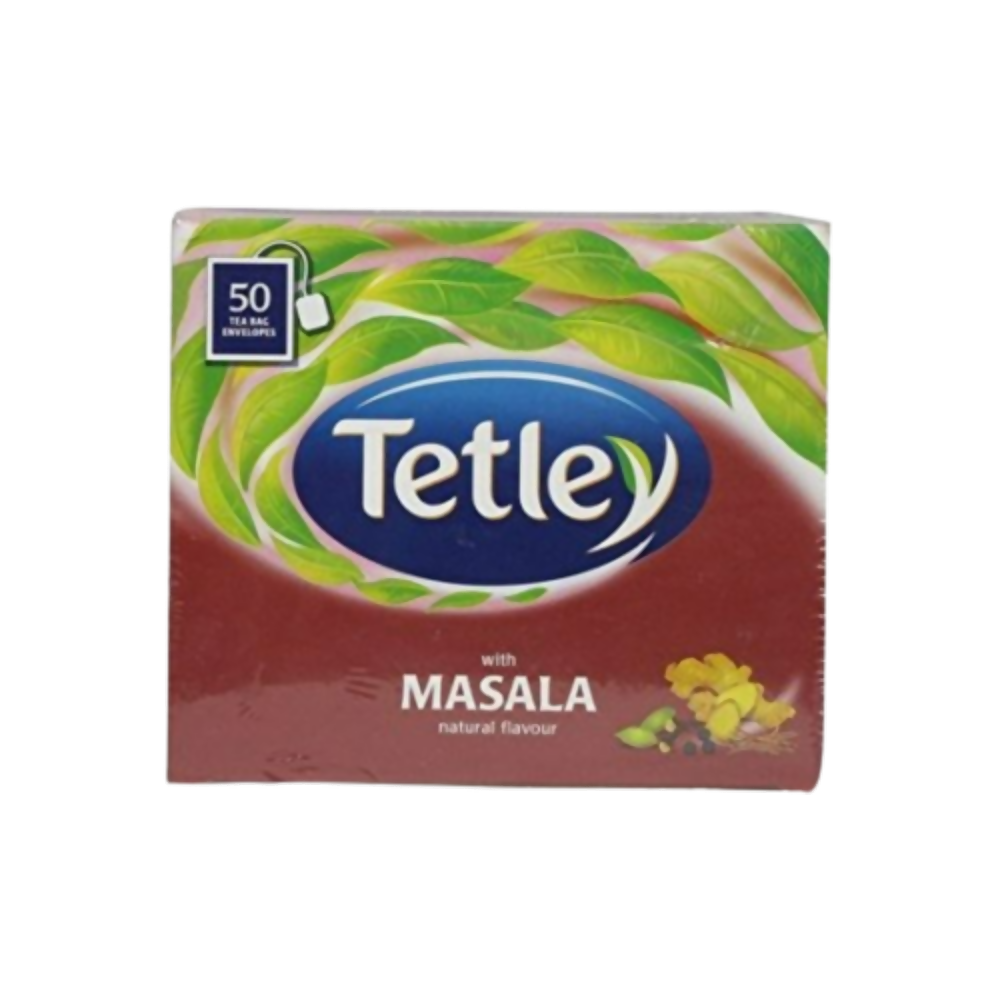 Tetley Tea Bag Masala 50 Piece Carton  Grab2Buy Tetley Grab2Buy