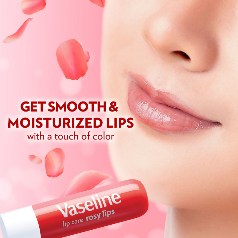 Vaseline Lip Care Lip Balm Stick - Rosy Lips  Grab2Buy Vaseline Grab2Buy