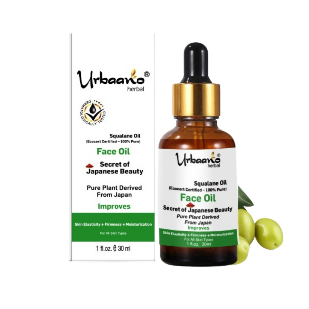 Urbaano Herbal Olive Squalane - 100% Pure Natural Plant-Derived Japanese Oil  Grab2Buy Urbaano Herbal Grab2Buy