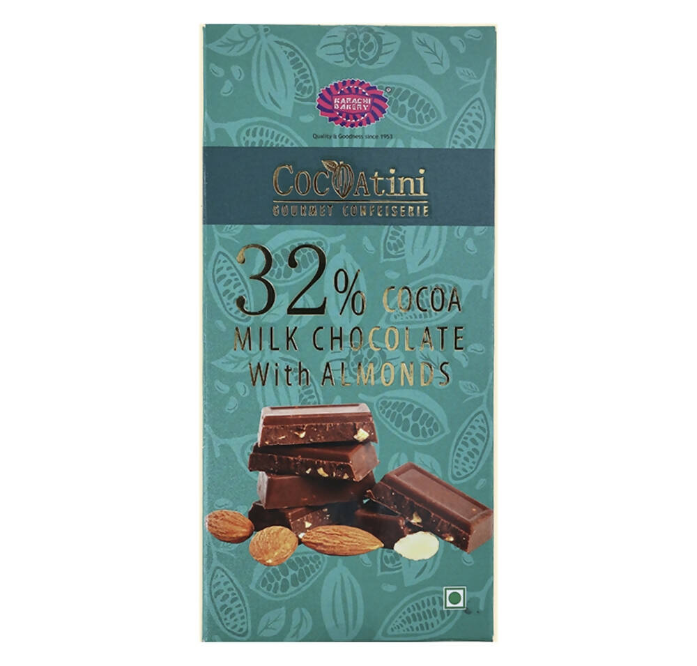 Cocoatini 32% Cocoa Milk Chocolate With Almonds - Grab2buy
