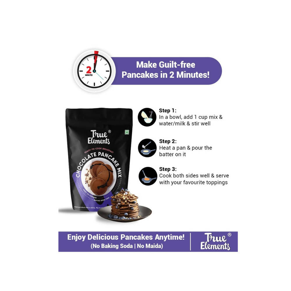 True Elements Chocolate Pancake Mix 