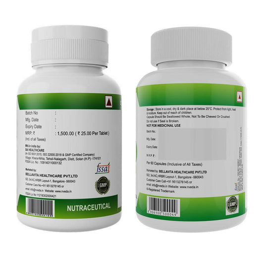 Nveda Omega 3 Fish Oil Capsules and Joint Support Tablets Combo - Grab2buy