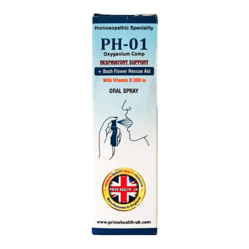 Prime Health Homeopathic PH-01 Respiratory Supportoral Spray 