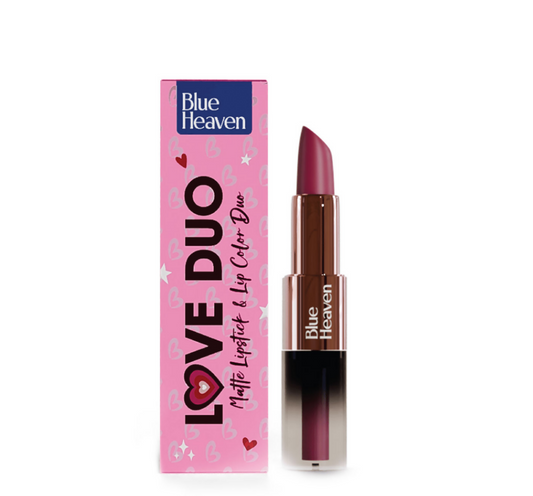 Blue Heaven Love Duo 2 In 1 Dual Sided Lipstick - 03 