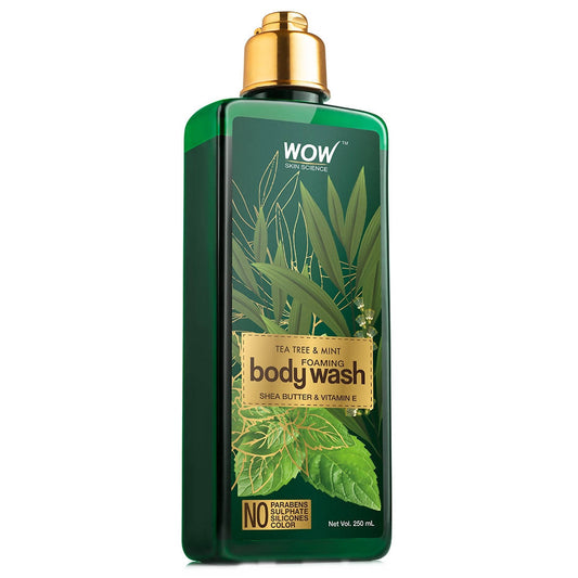 Wow Skin Science Tea Tree & Mint Foaming Body Wash  Grab2Buy Wow Skin Science Grab2Buy