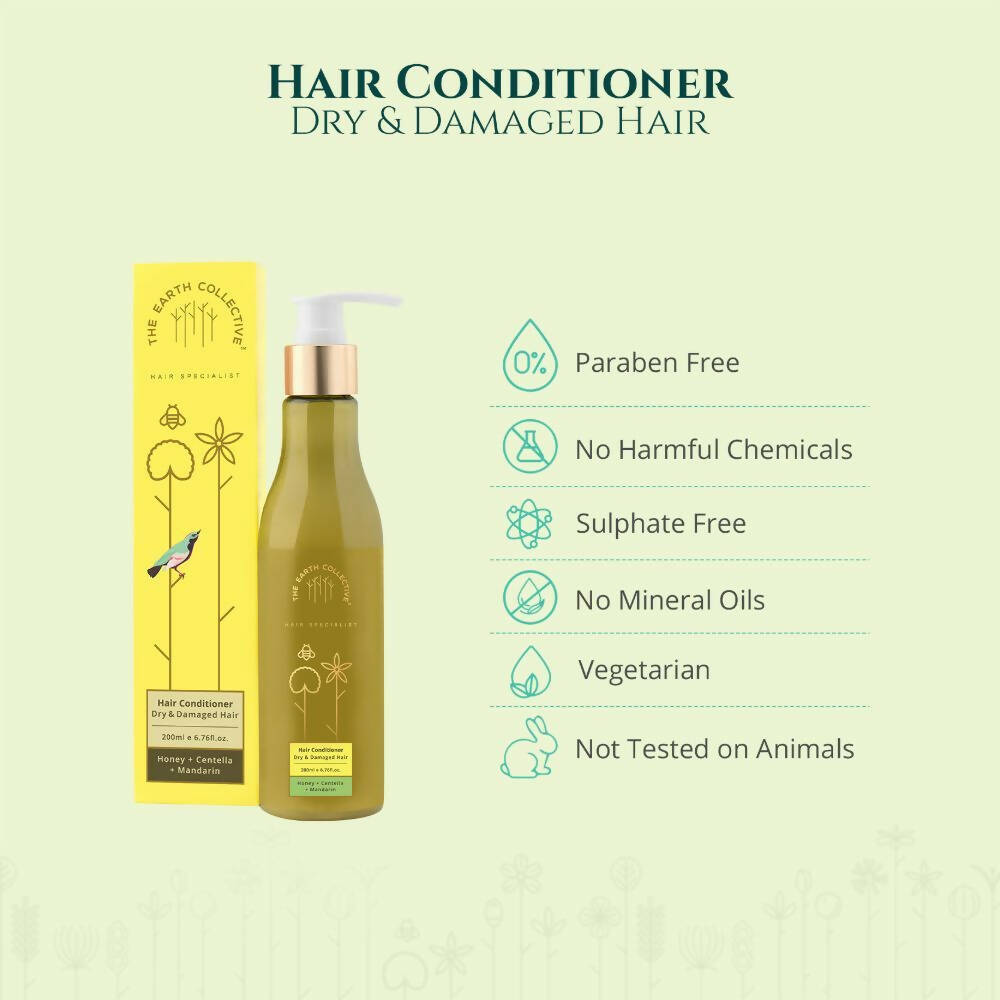 The Earth Collective Hair Conditioner - Dry and Damaged Hair  Grab2Buy The Earth Collective Grab2Buy