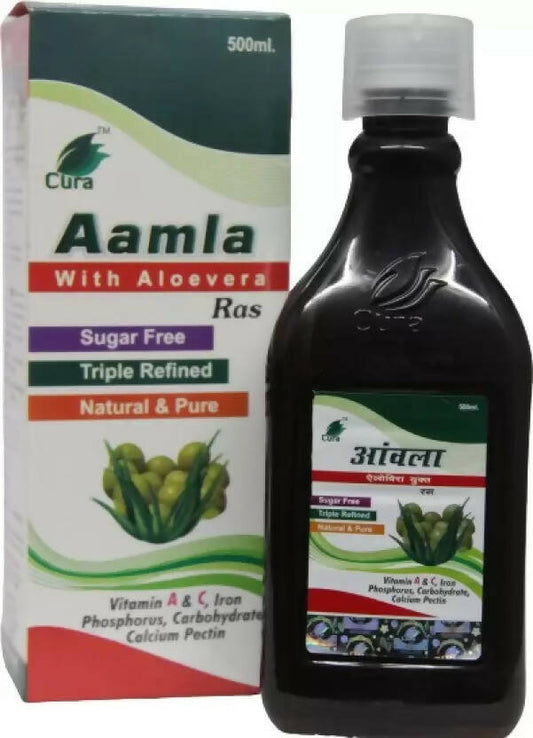 Cura Aamla With Aloevera Ras - Grab2buy