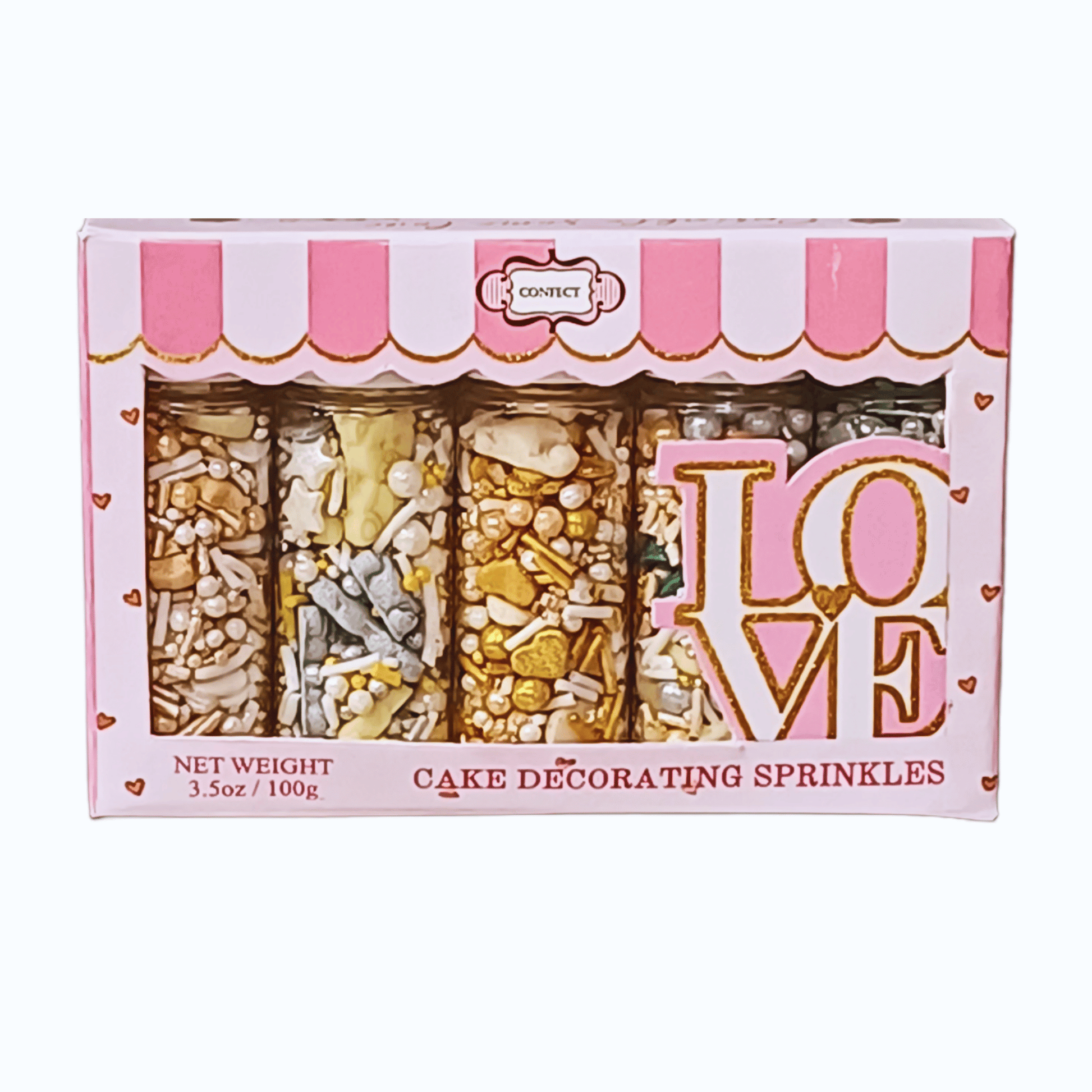 Confect Baby Shower Sprinkles | Birthday Sprinkles Pack of 5 (BABY SHOWER -06	)
