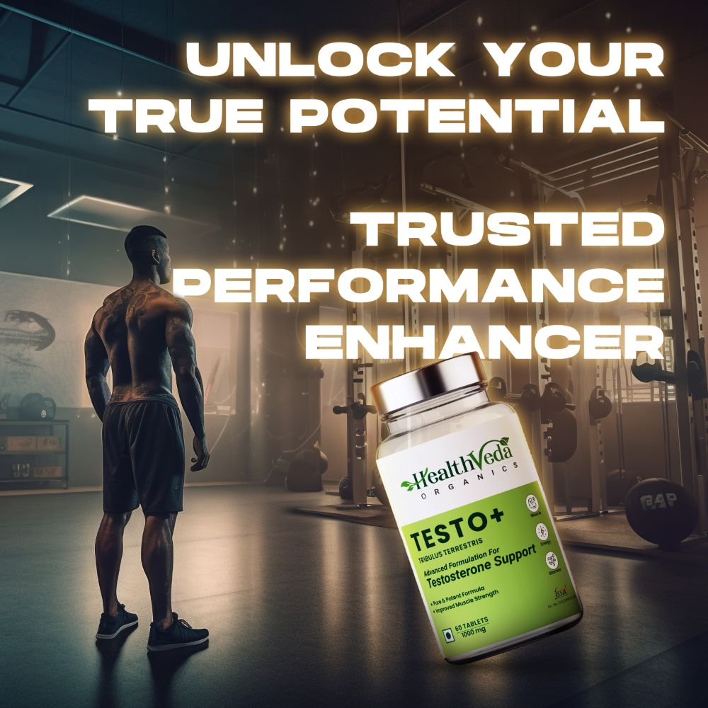 Health Veda Organics Plant Based Testo+ Veg Tablets - Grab2buy