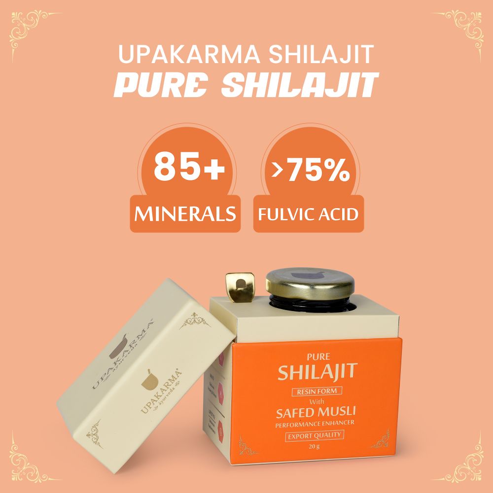Upakarma Ayurveda Original & Pure SJ Resin Form With Safed Musli 