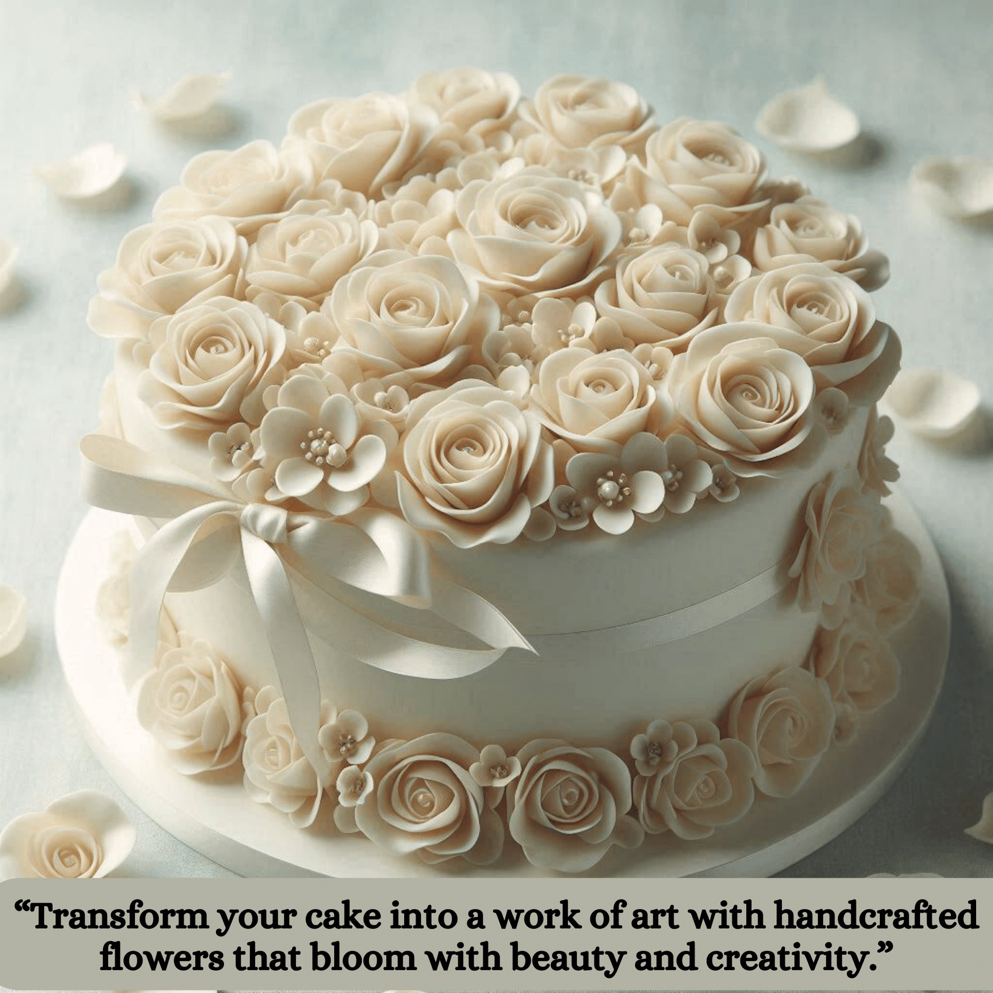 Confect Ivory | Edible Sugar Flowers